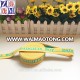 Custom high quality printed silicone backed elastic bands super silicone rubber bands