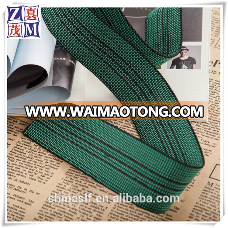High quality elastic diamante belt like sofa webbing